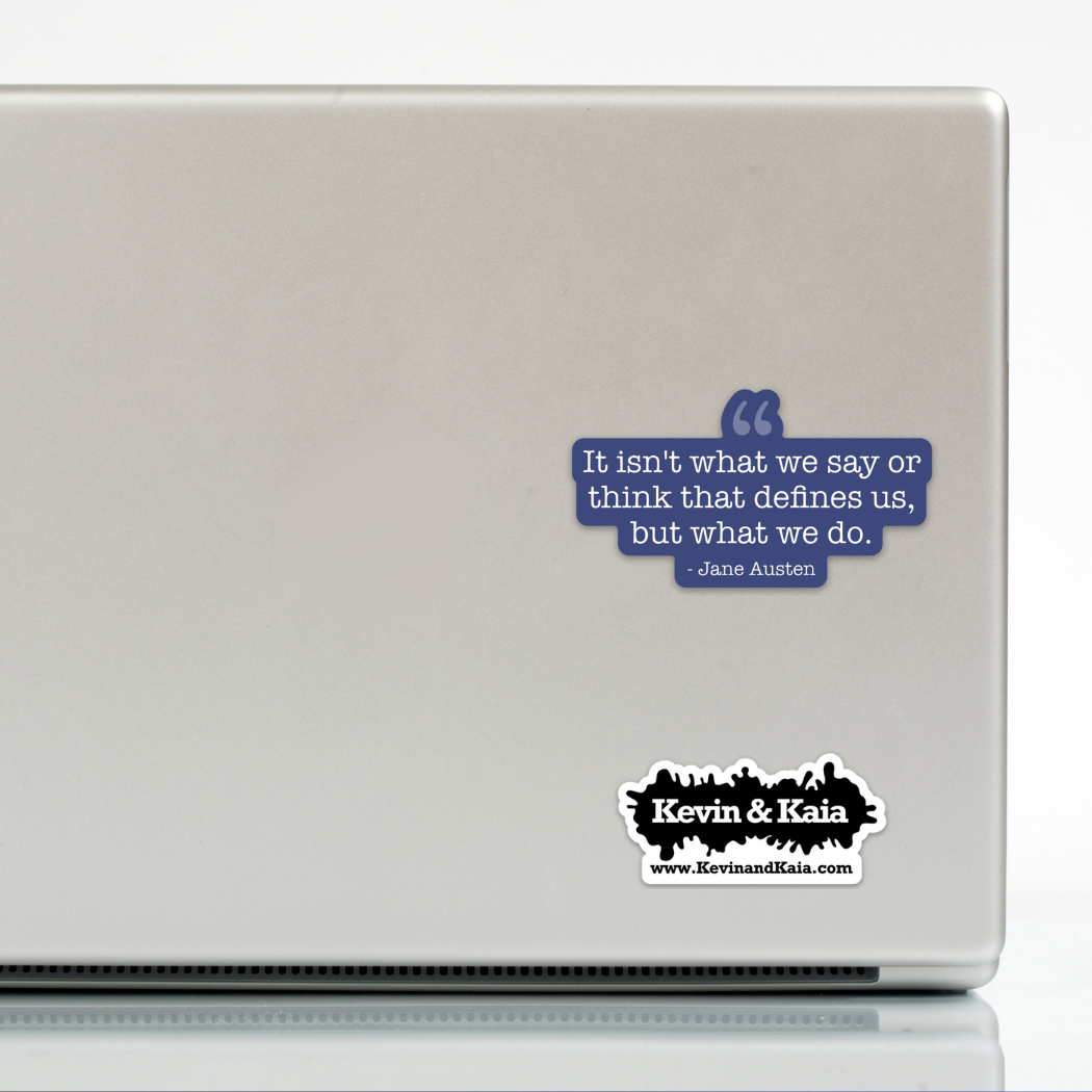 Quote - Jane Austen - Sticker
