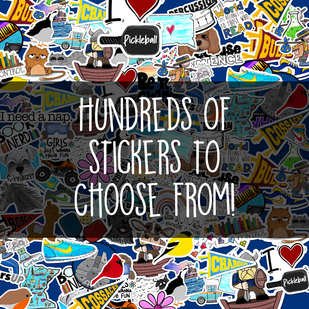Scandinavian Flowers - Sticker