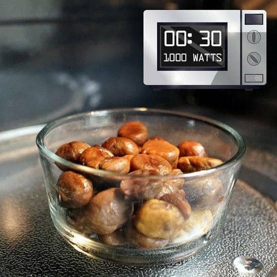Organic Roasted Chestnuts | Shelled & Ready to Eat | 3.5 oz
