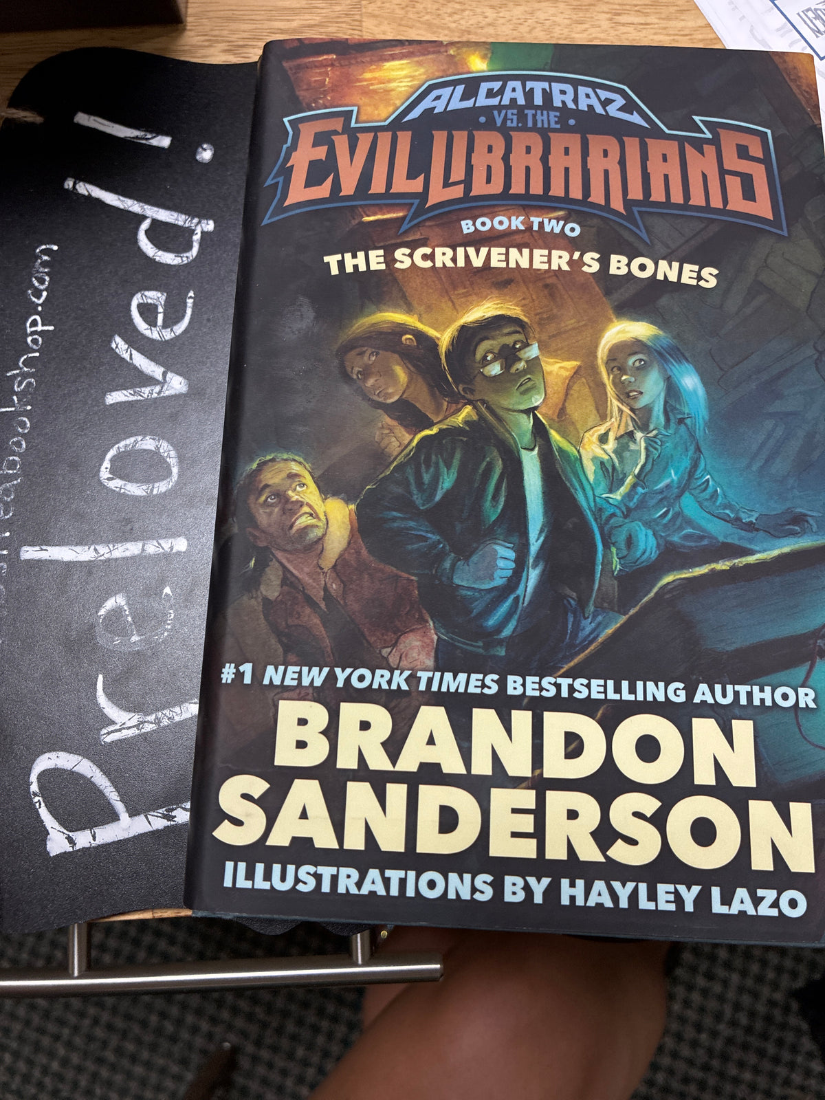 Preloved: The Scrivener's Bones: Alcatraz vs. the Evil Librarians