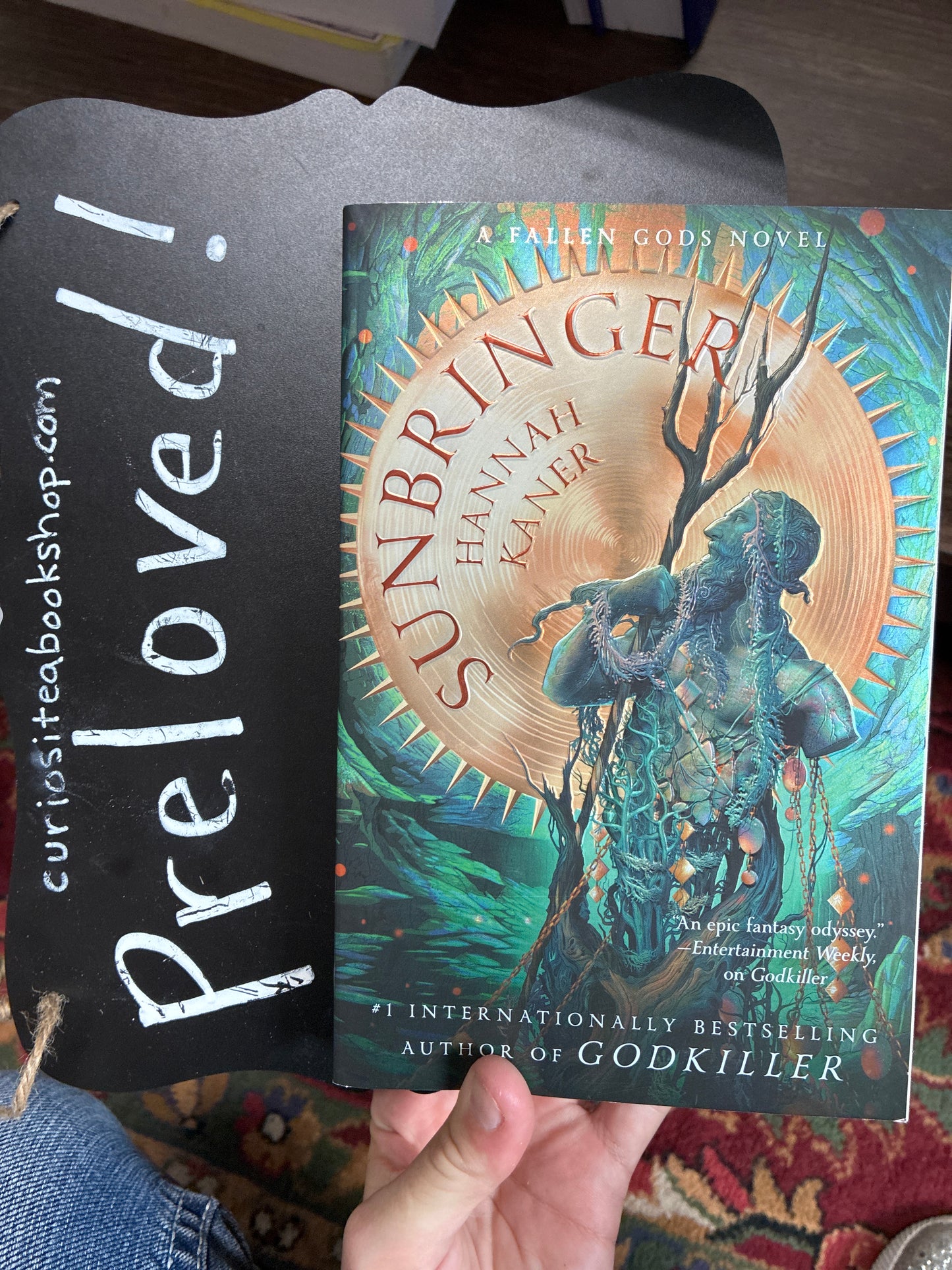 Preloved: Sunbringer: A Novel (Fallen Gods, 2)