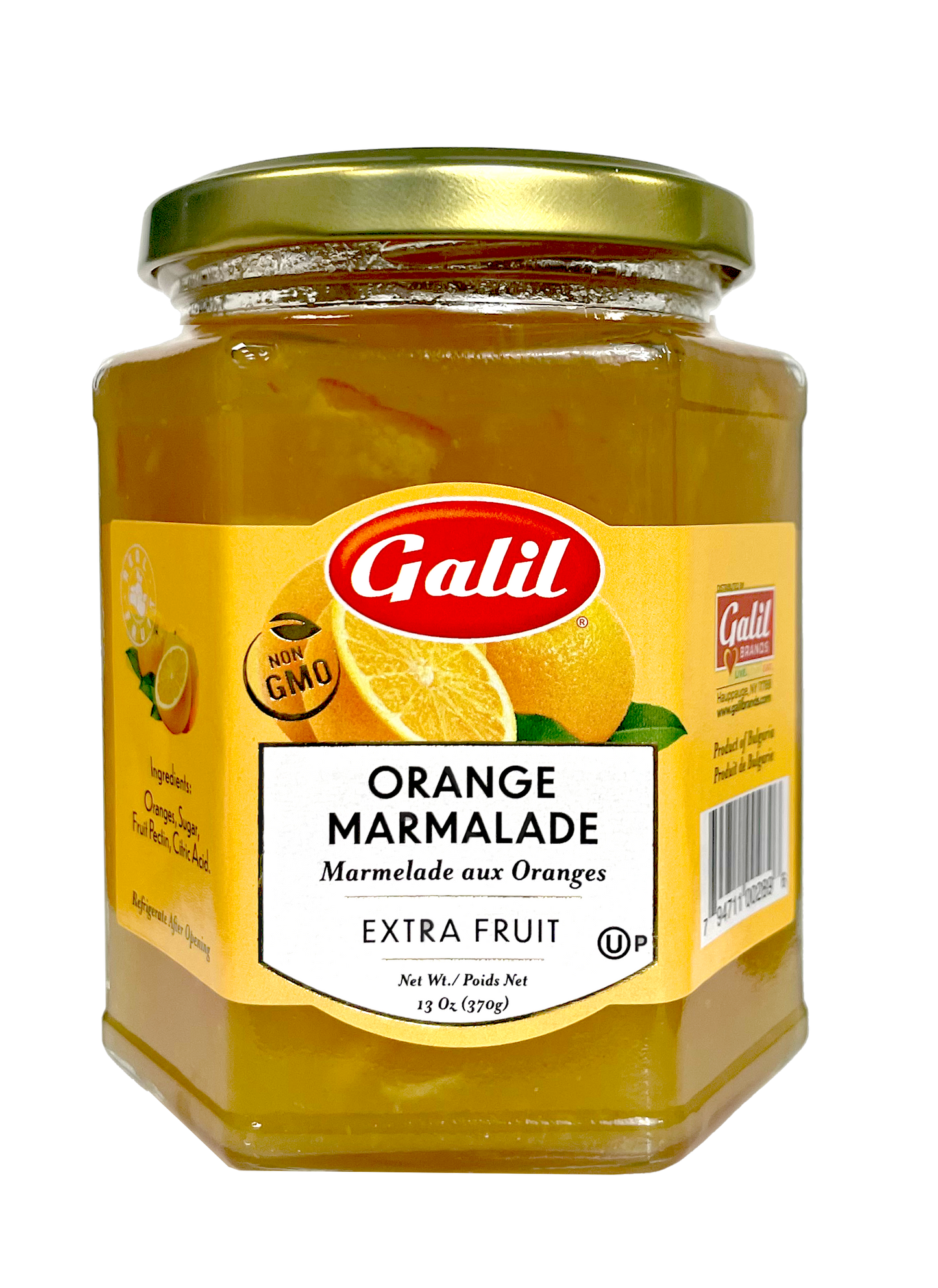 Orange Marmalade | Fruit Jam | 13 oz | Galil