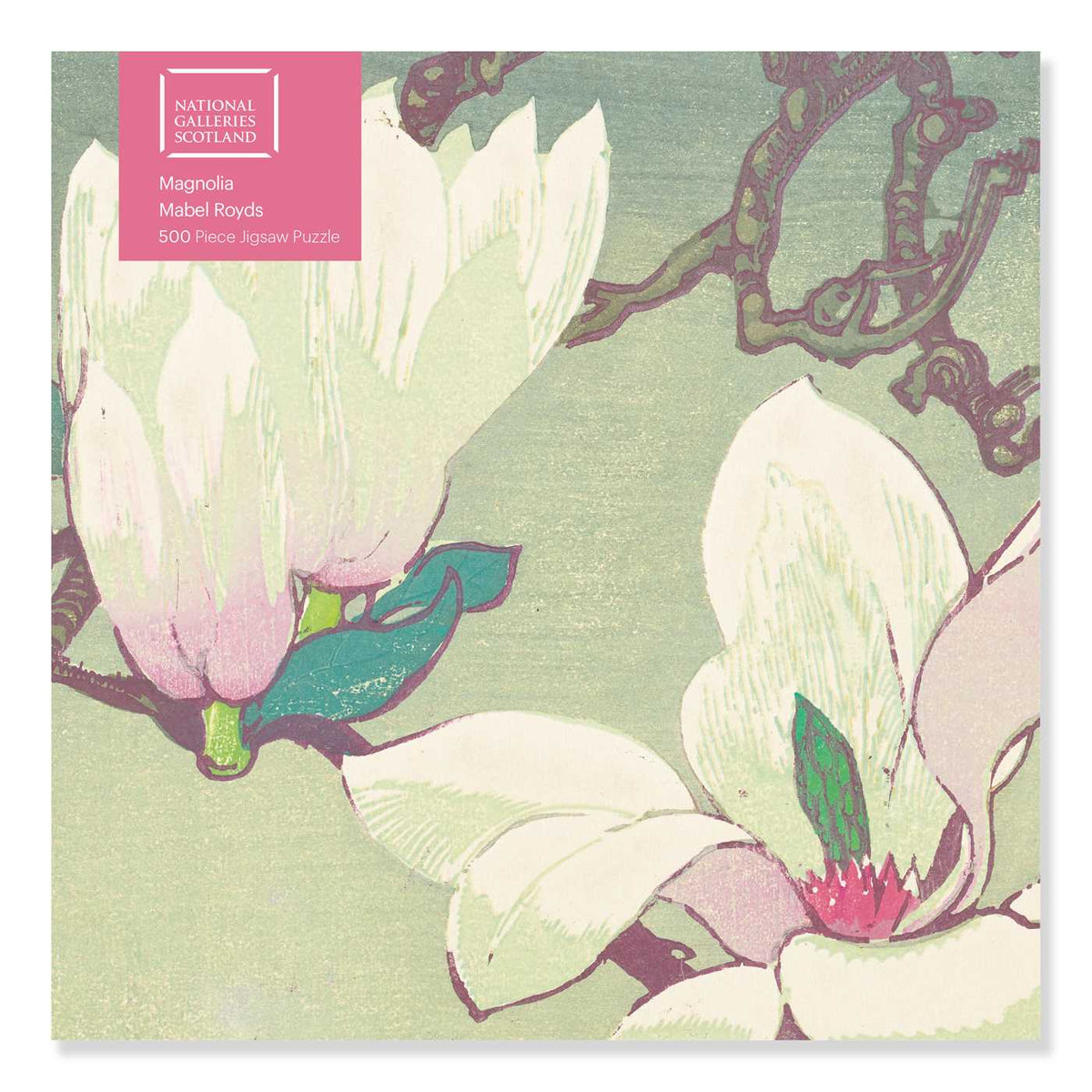 NGS: Mabel Royds: Magnolia 500 Piece Jigsaw Puzzle