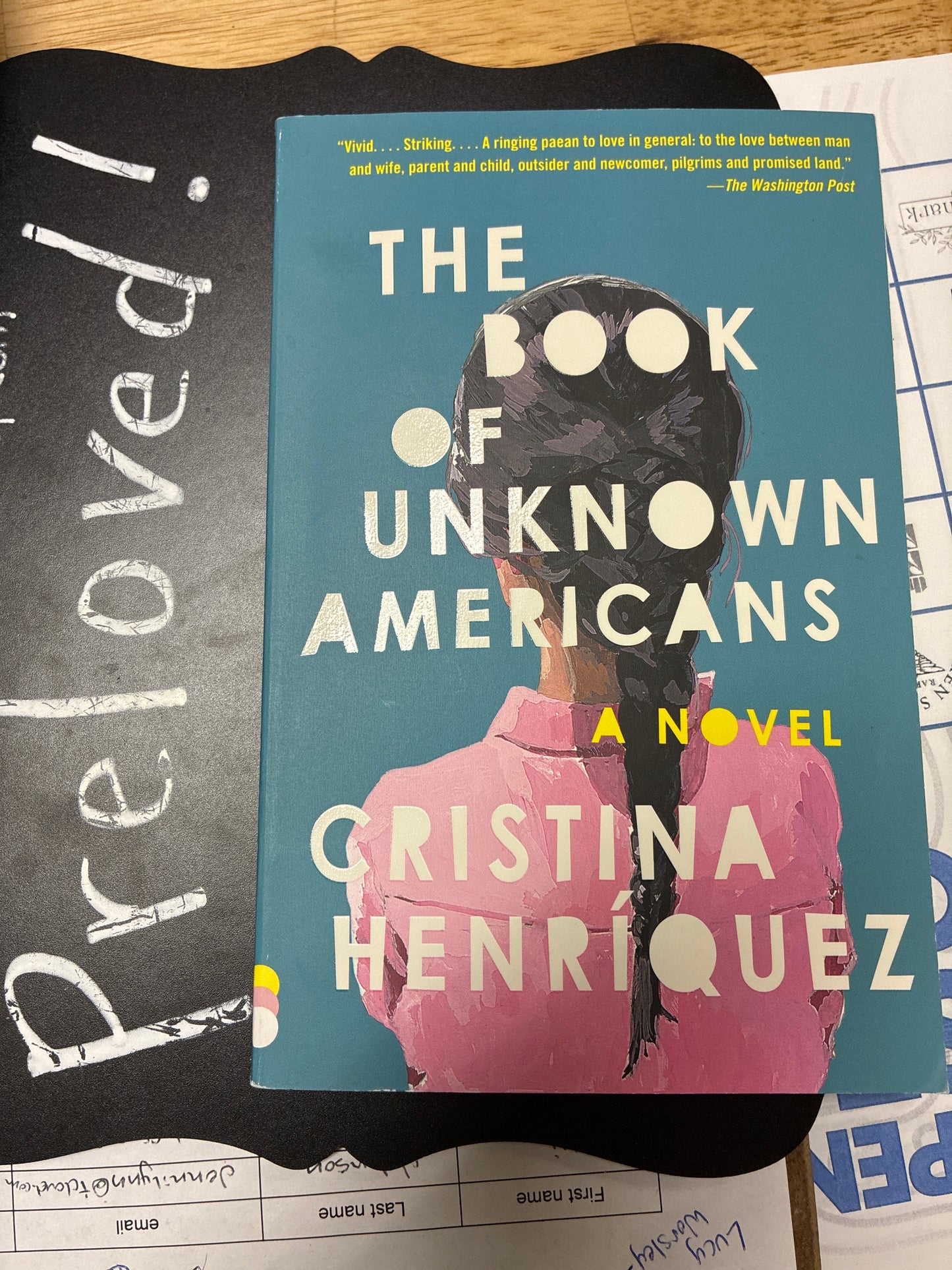 Preloved: The Book of Unknown Americans