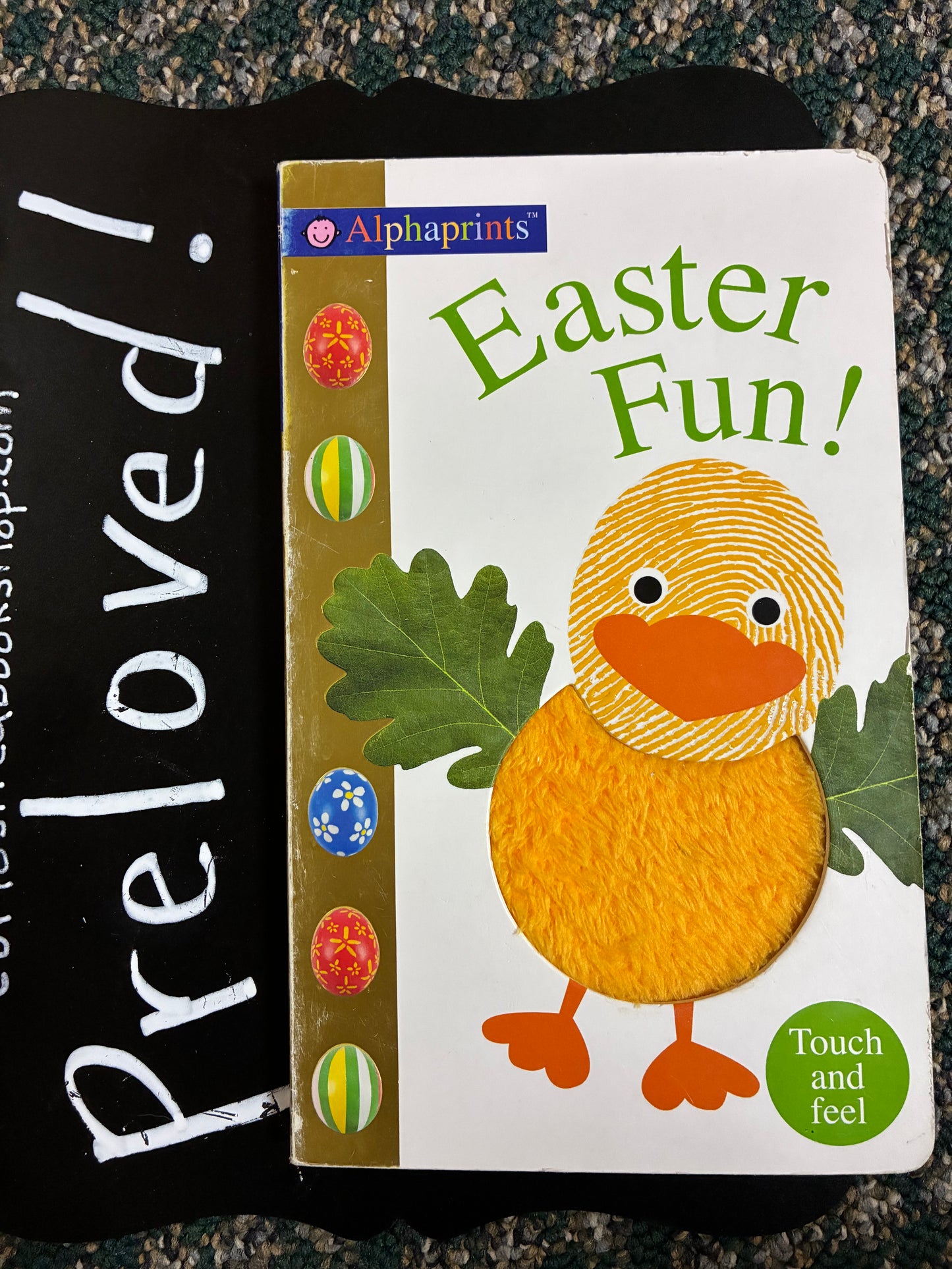 Preloved: Alphaprints: Easter Fun!: Touch and Feel