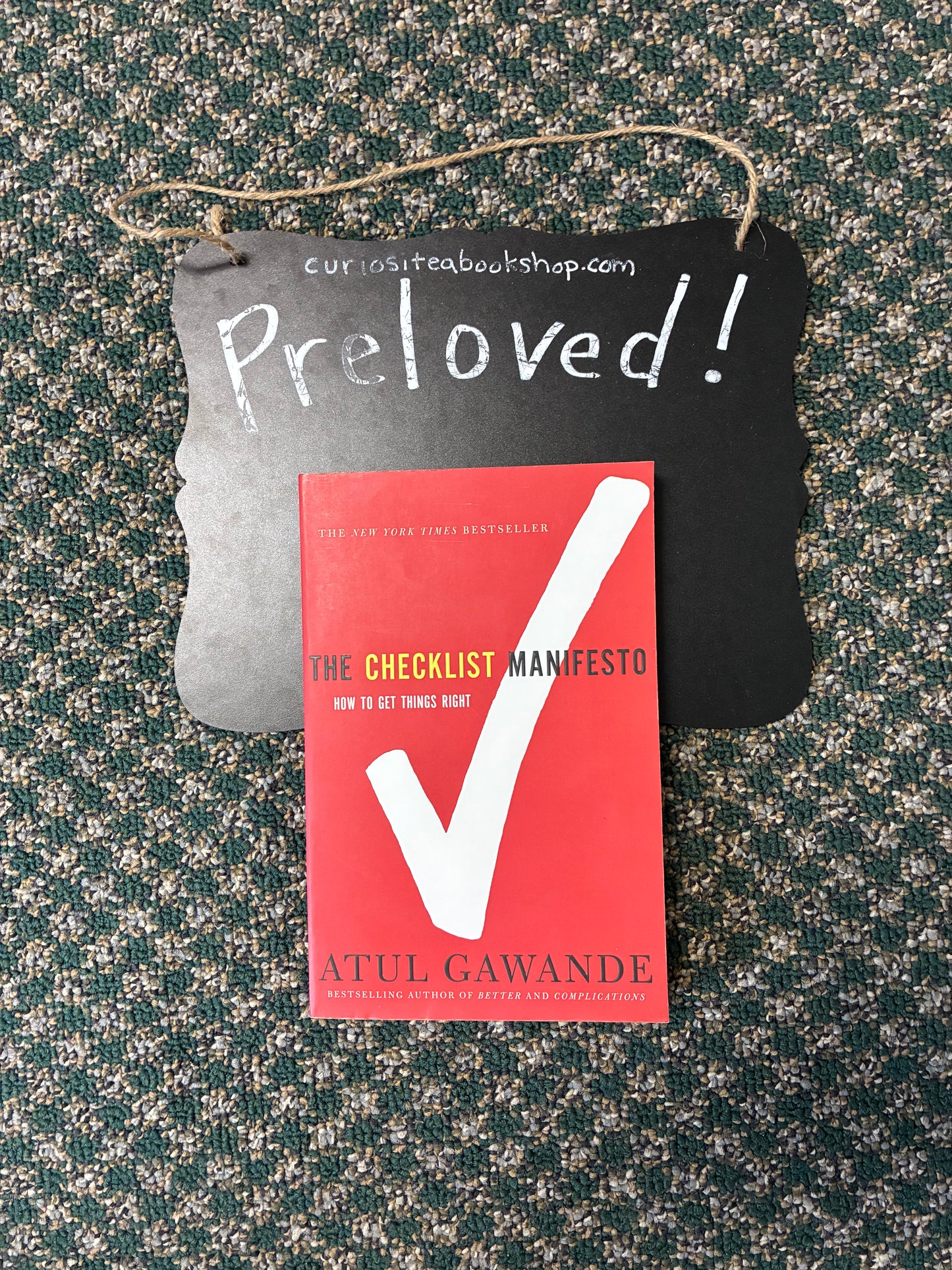 Preloved: The Checklist Manifesto: How to Get Things Right