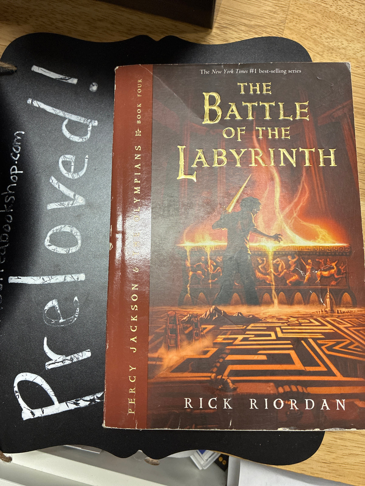 Preloved: The Battle of the Labyrinth (Percy Jackson and the Olympians, Book 4)