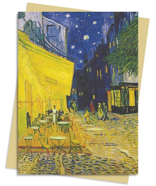 Vincent Van Gogh: Café Terrace Greeting Card