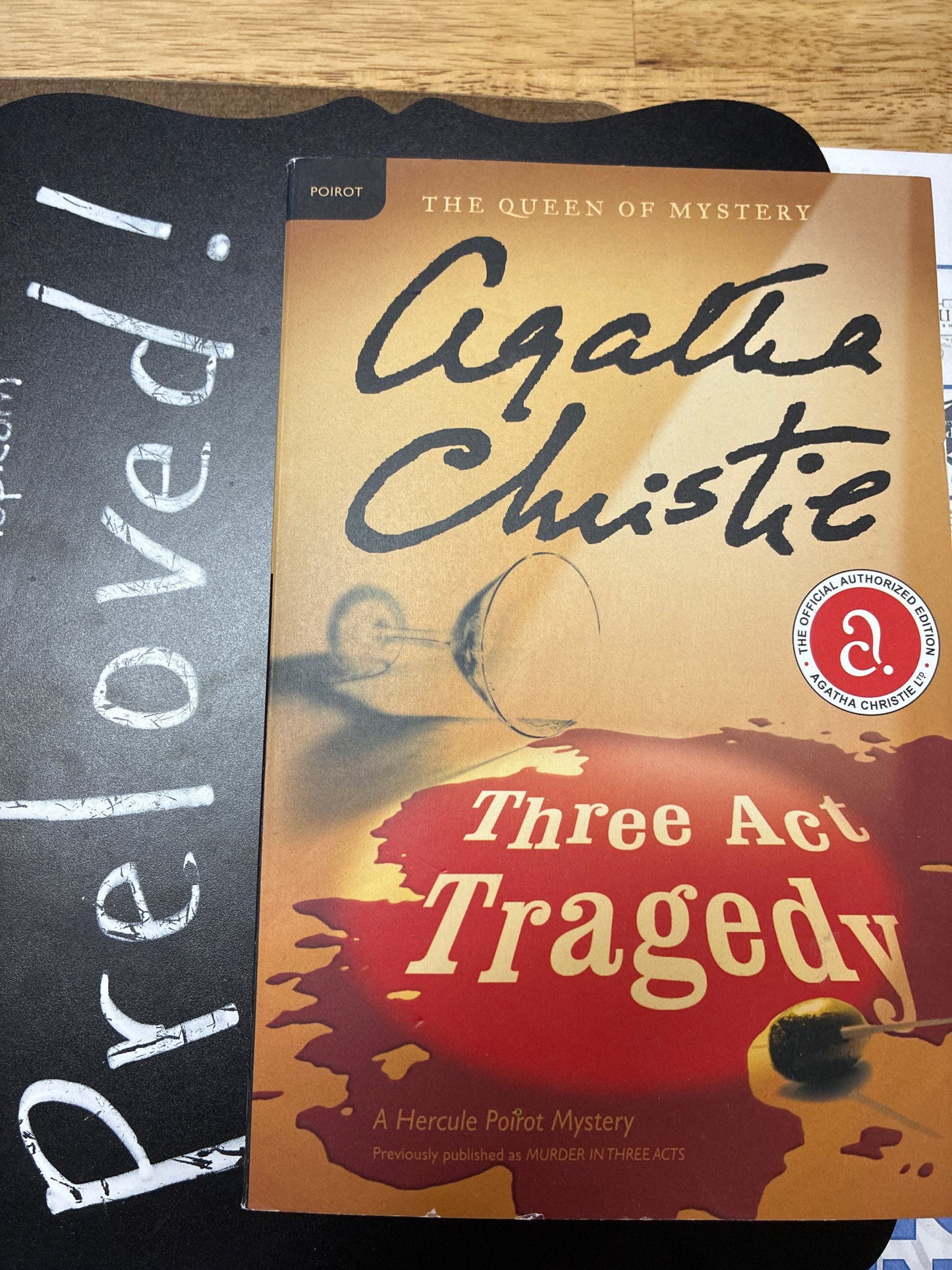 Preloved: Three Act Tragedy: A Hercule Poirot Mystery: The Official Authorized Edition (Hercule Poirot Mysteries, 10)