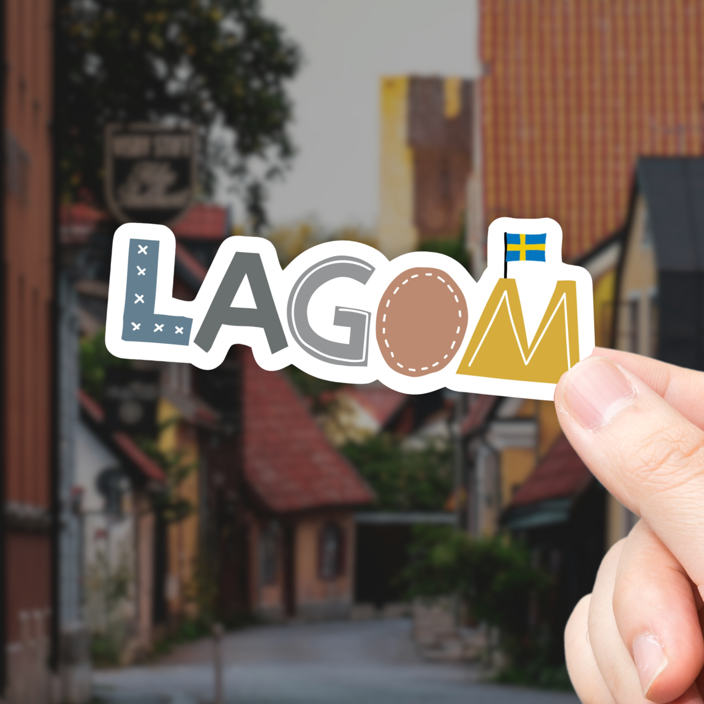 Lagom | Swedish Balance Vinyl Sticker