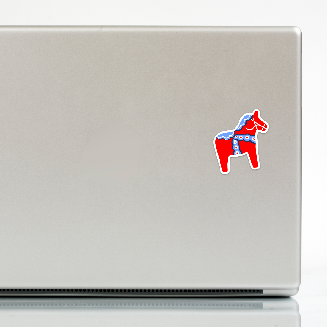Swedish Dala Horse - Sticker