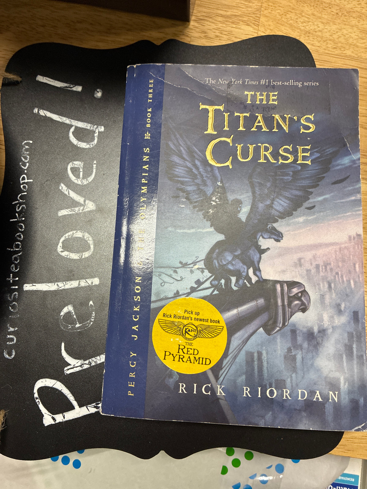 Preloved: The Titan's Curse (Percy Jackson and the Olympians, Book 3)