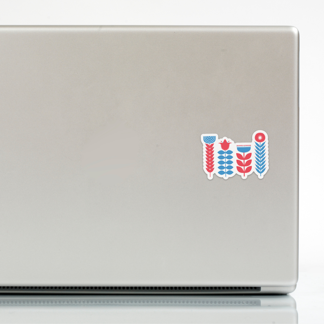Scandinavian Flowers - Sticker