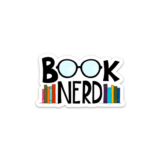Book Nerd - Sticker