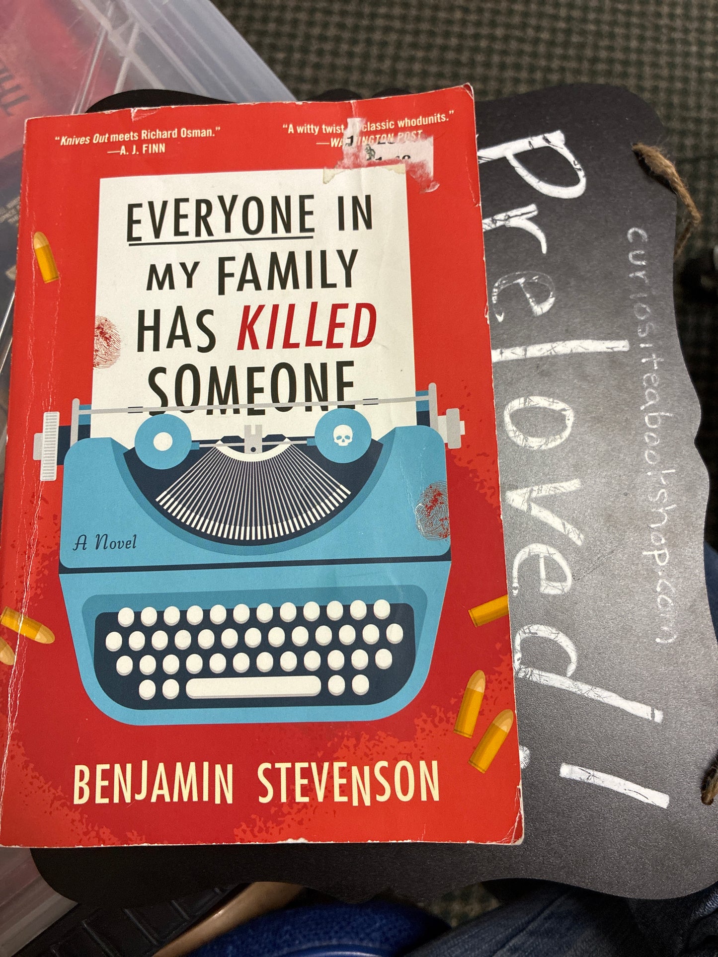 Preloved: Everyone in My Family Has Killed Someone: A Novel (The Ernest Cunningham Mysteries, 1)