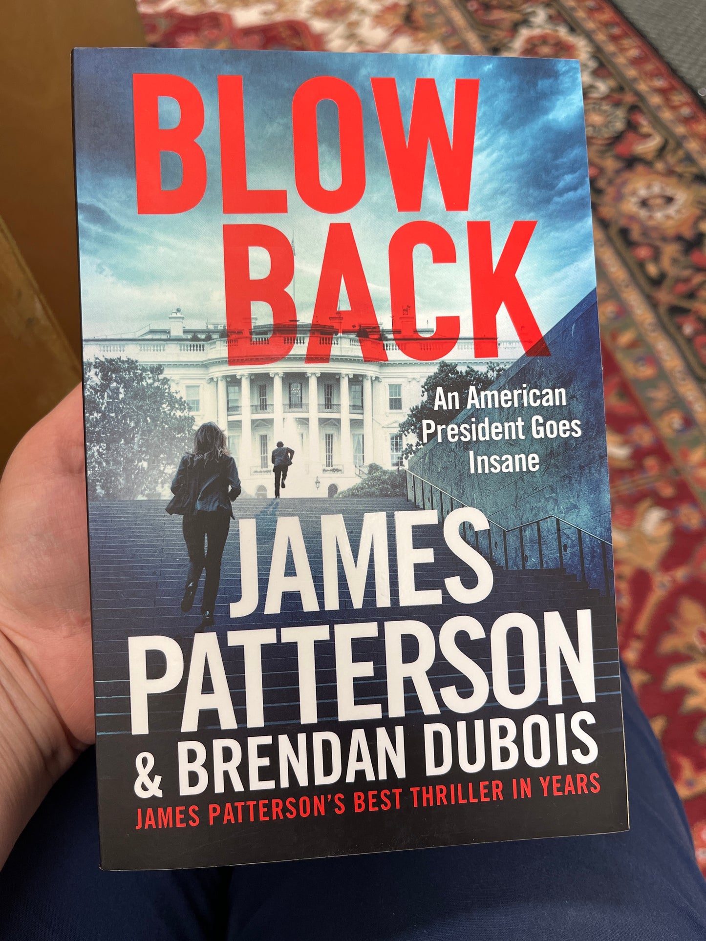 Blowback: James Patterson's Best Thriller in Years