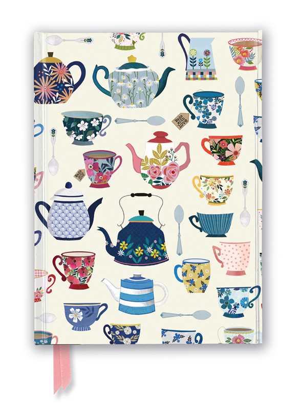 Georgia Breeze: Teapots (Foiled Journal) by
