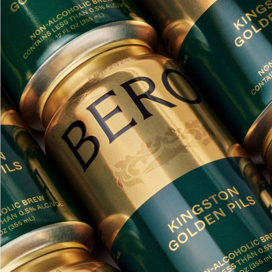 BERO Kingston Golden Pils - Premium Non Alcoholic Beer