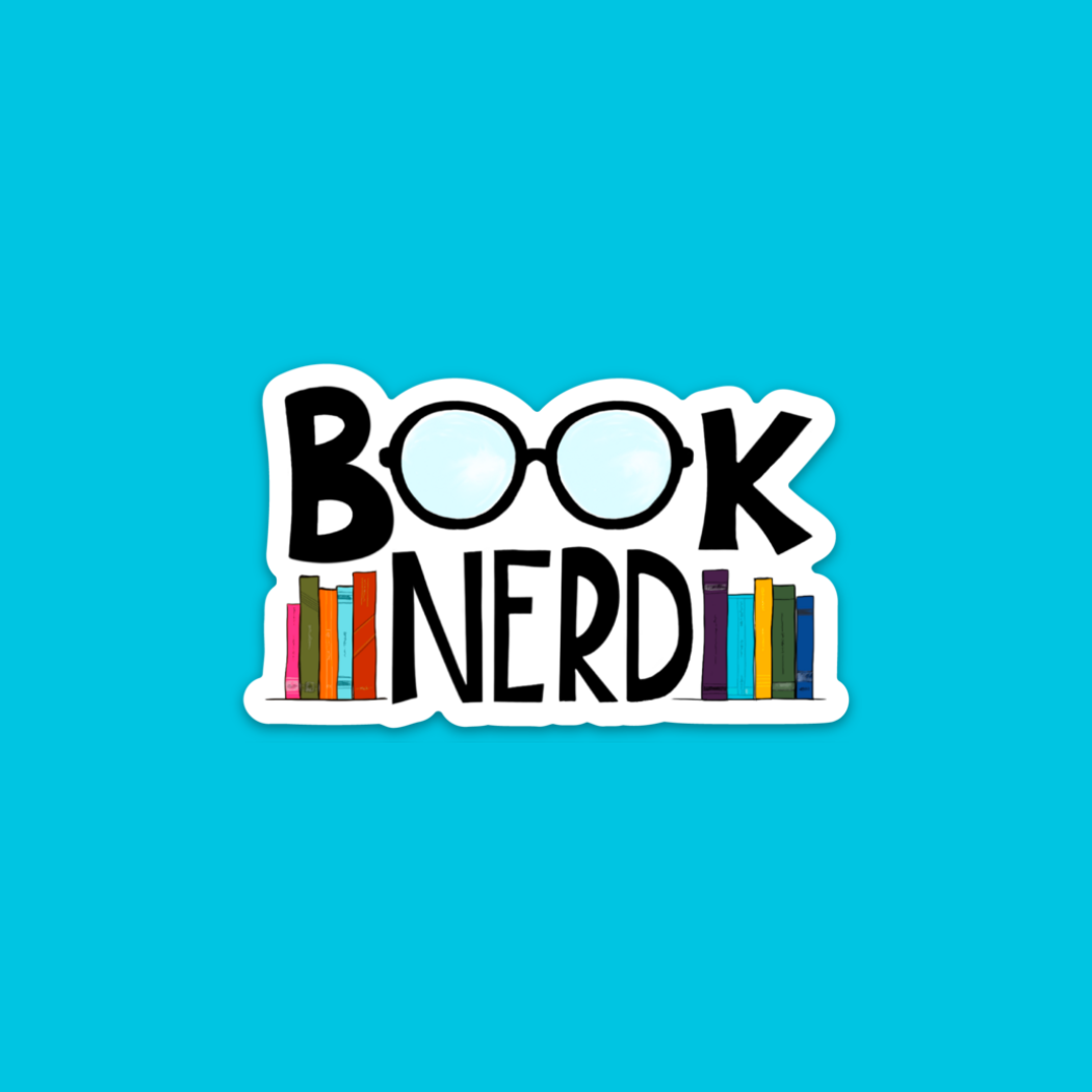 Book Nerd - Sticker