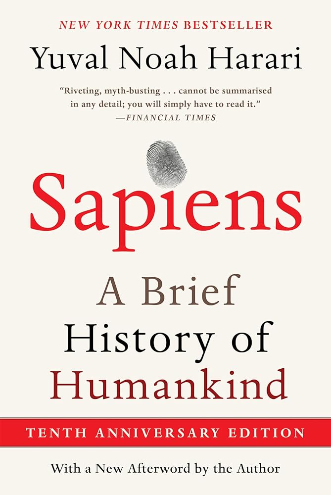 Sapiens [Tenth Anniversary Ed]: A Brief History of Humankind cover image