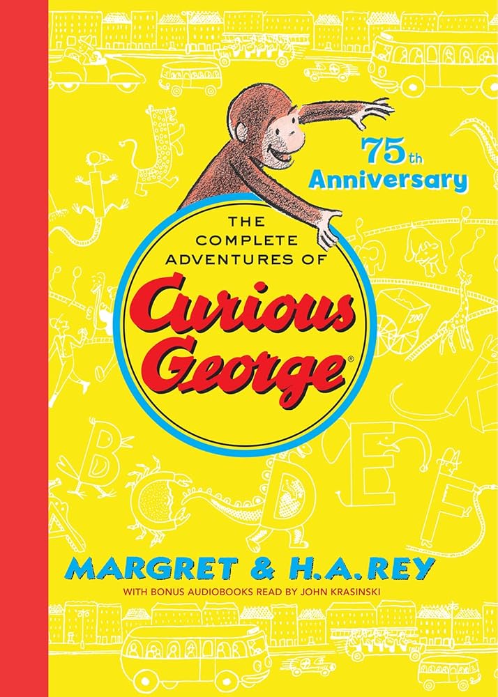The Complete Adventures of Curious George: 75th Anniversary Edition cover image