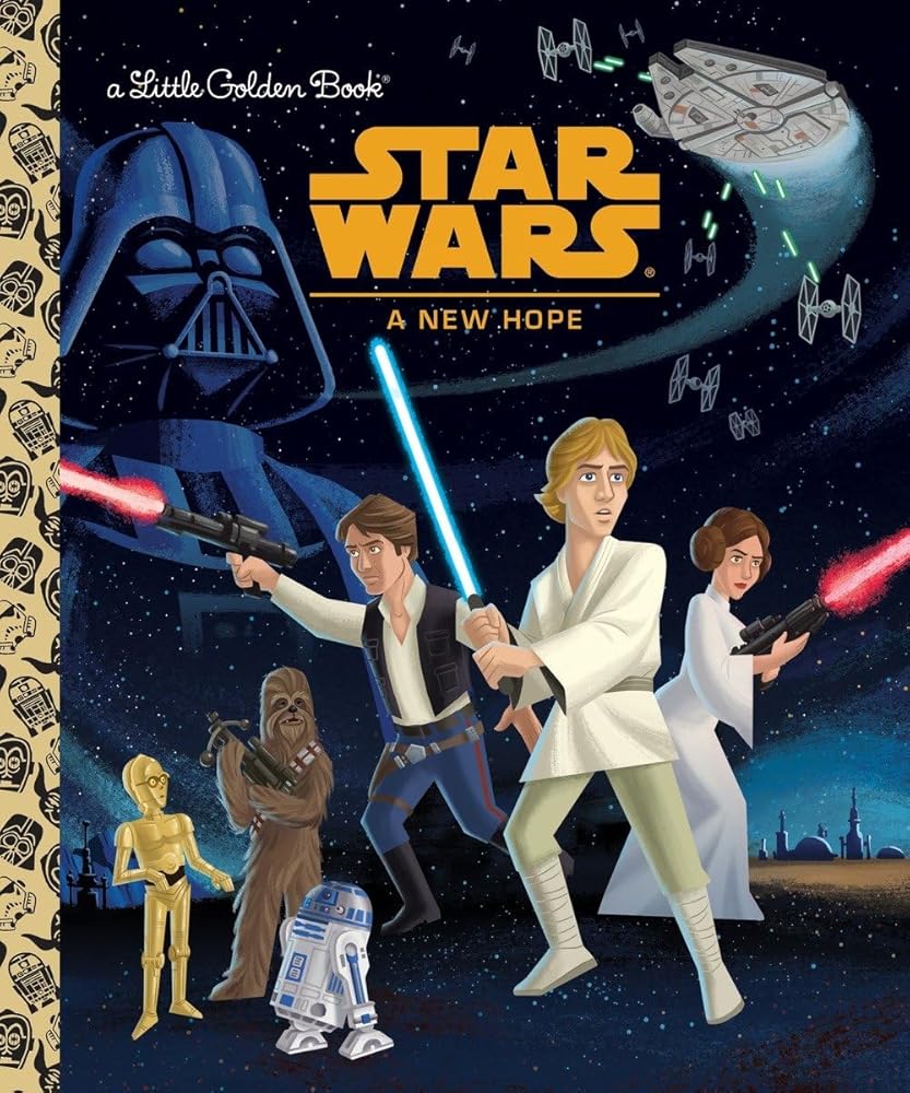 Star Wars: A New Hope (Star Wars) (Little Golden Book) cover image
