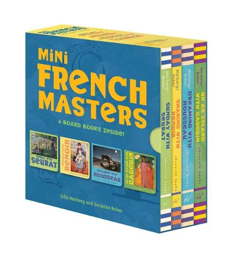 Mini French Masters Boxed Set: 4 Board Books Inside! (Books for Learning Toddler, Language Baby Book) (Mini Masters, 11)