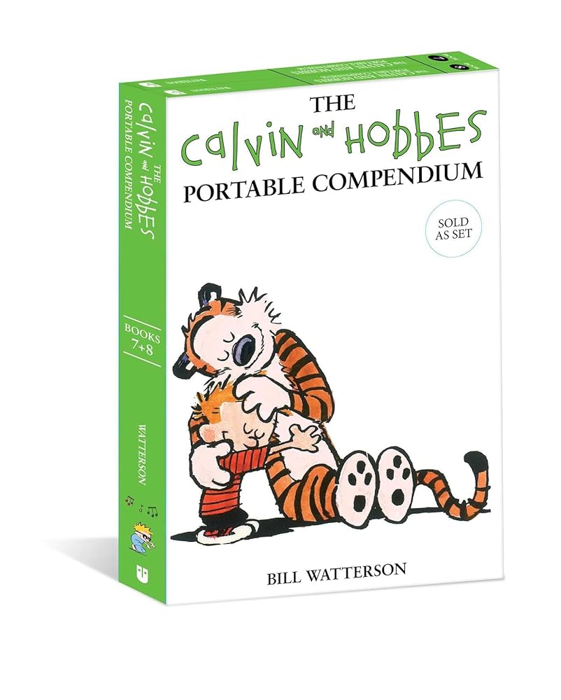The Calvin and Hobbes Portable Compendium Set 4 (Volume 4) cover image