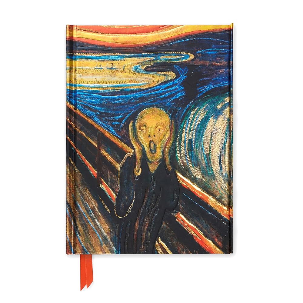 Edvard Munch: The Scream (Foiled Journal) (Flame Tree Notebooks) cover image