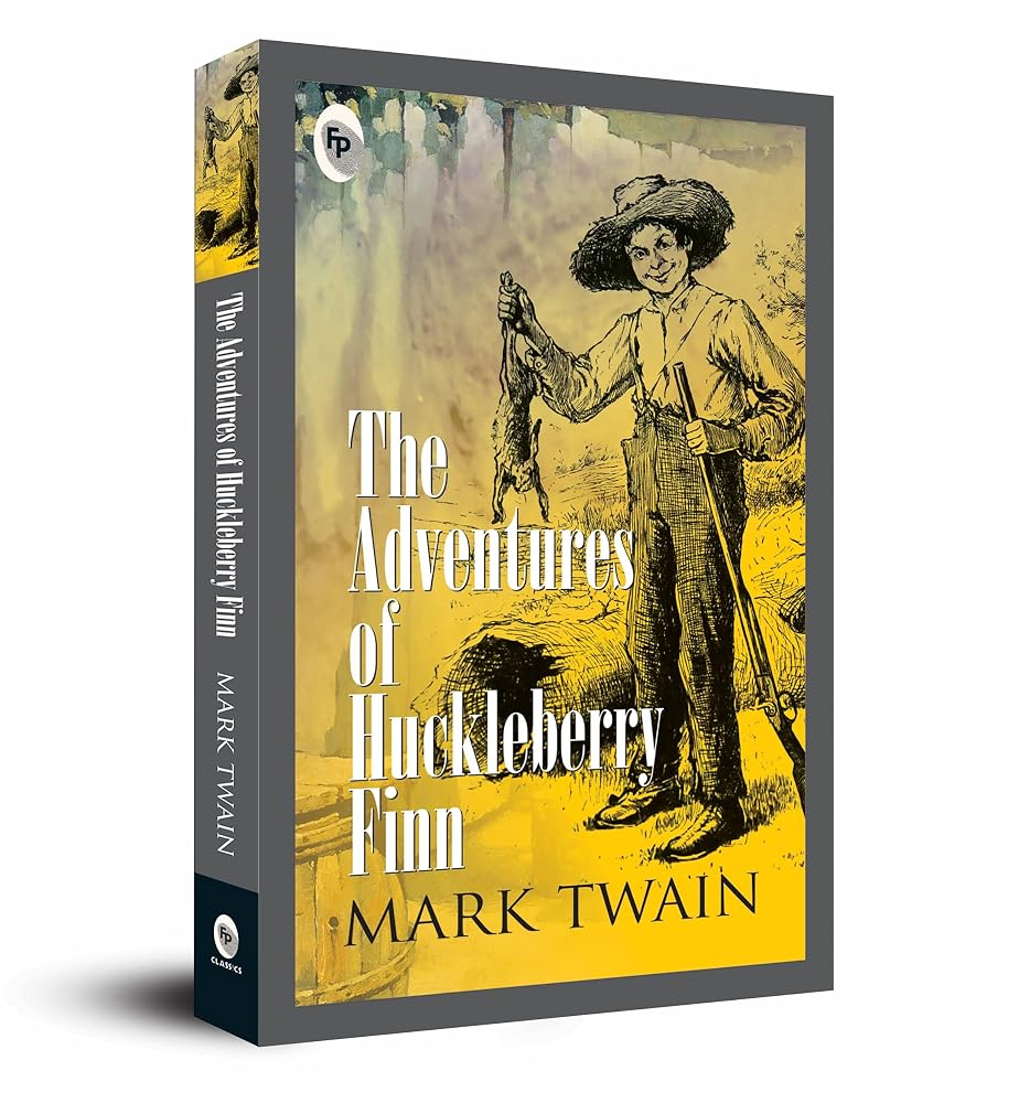 The Adventures of Huckleberry Finn [Paperback] [Jan 01, 2015] MARK TWAIN cover image