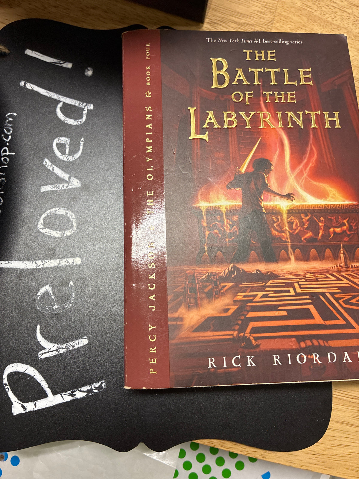 Preloved: The Battle of the Labyrinth (Percy Jackson and the Olympians, Book 4)