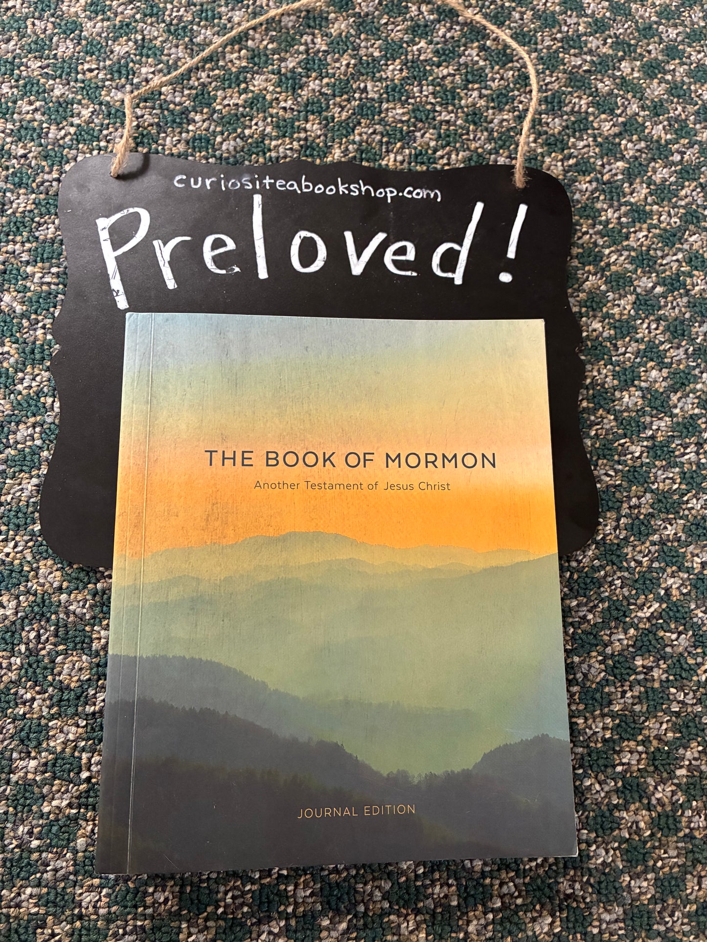 Preloved: Book of Mormon Journal Edition, Mountains, Lined