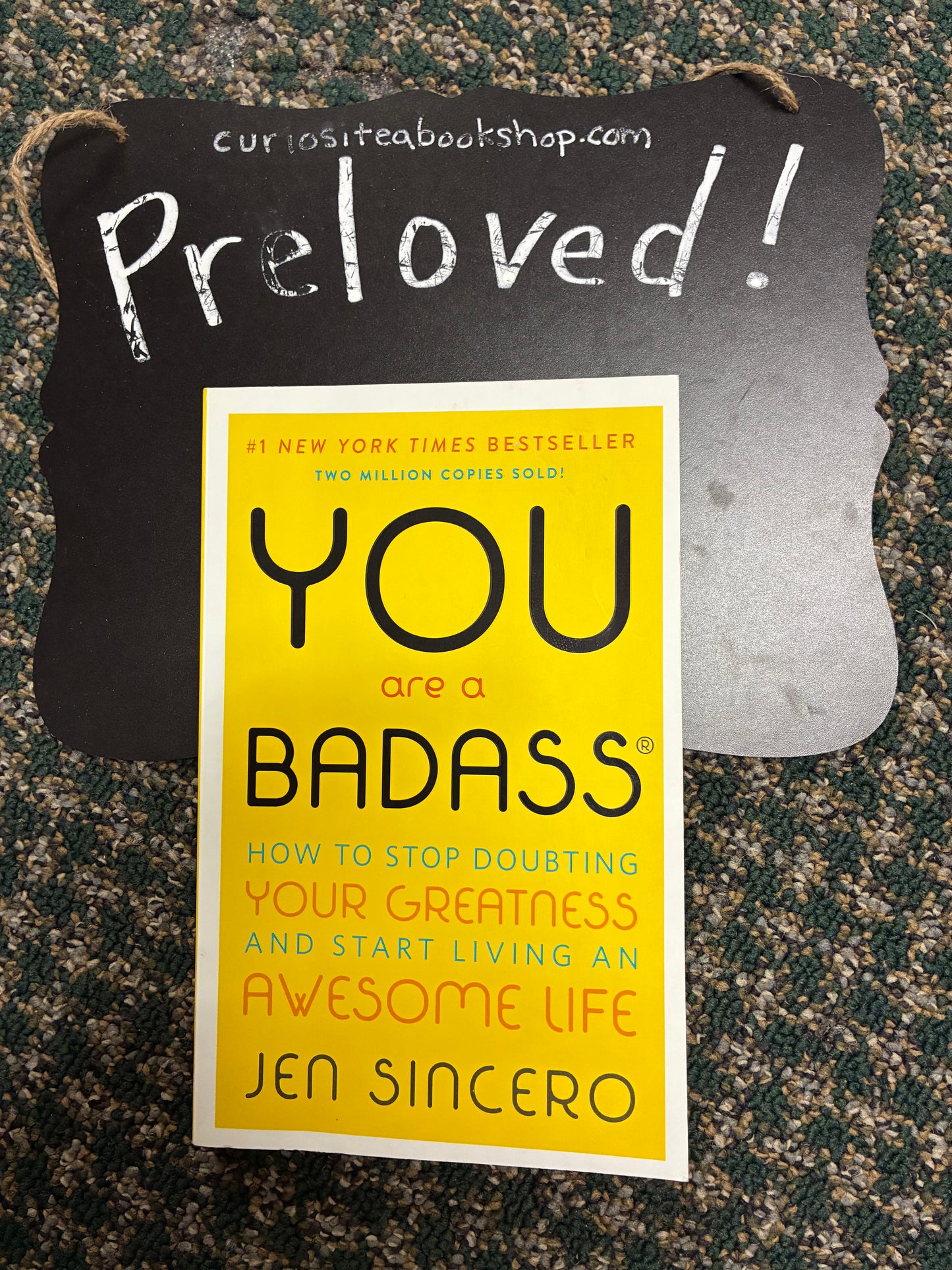 Preloved: You Are a Badass: How to Stop Doubting Your Greatness and Start Living an Awesome Life