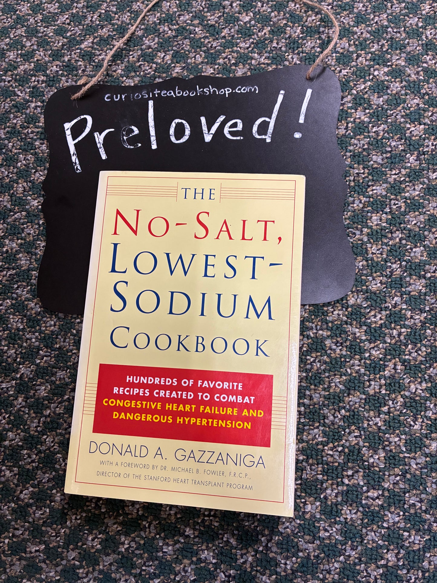 Preloved: The No-Salt, Lowest-Sodium Cookbook