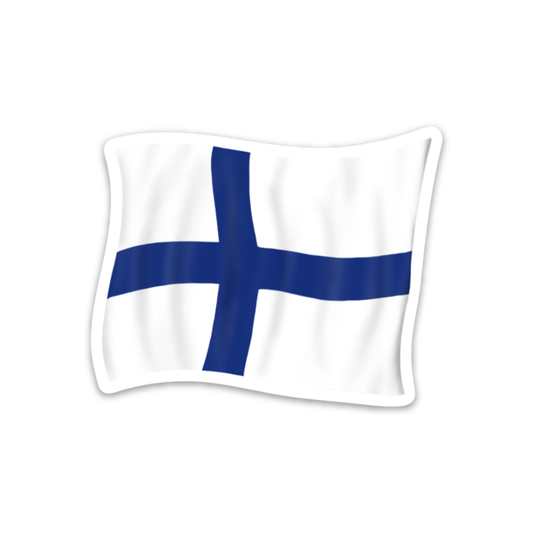 Flag of Finland - Sticker