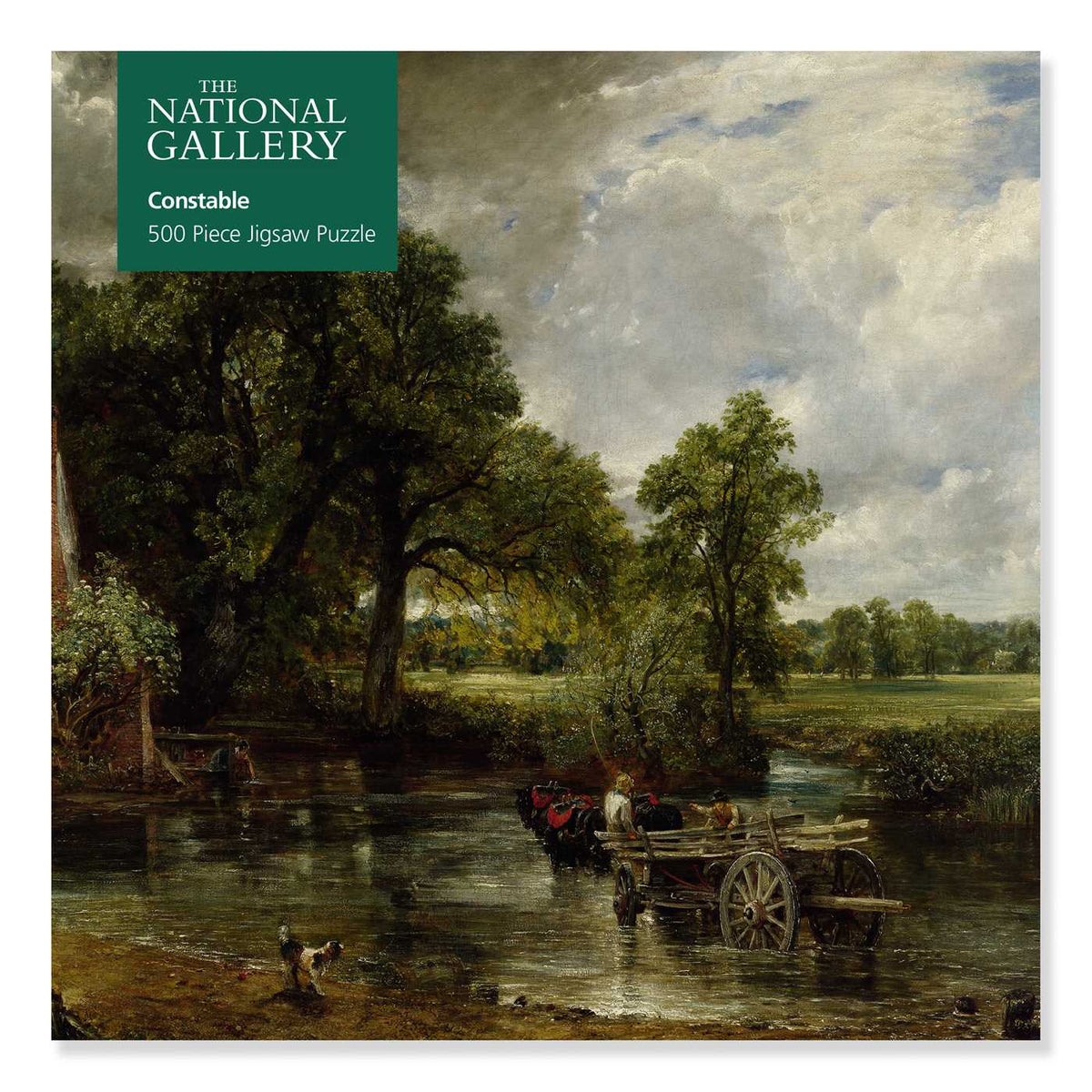 John Constable: The Hay Wain 500 Piece Jigsaw Puzzle