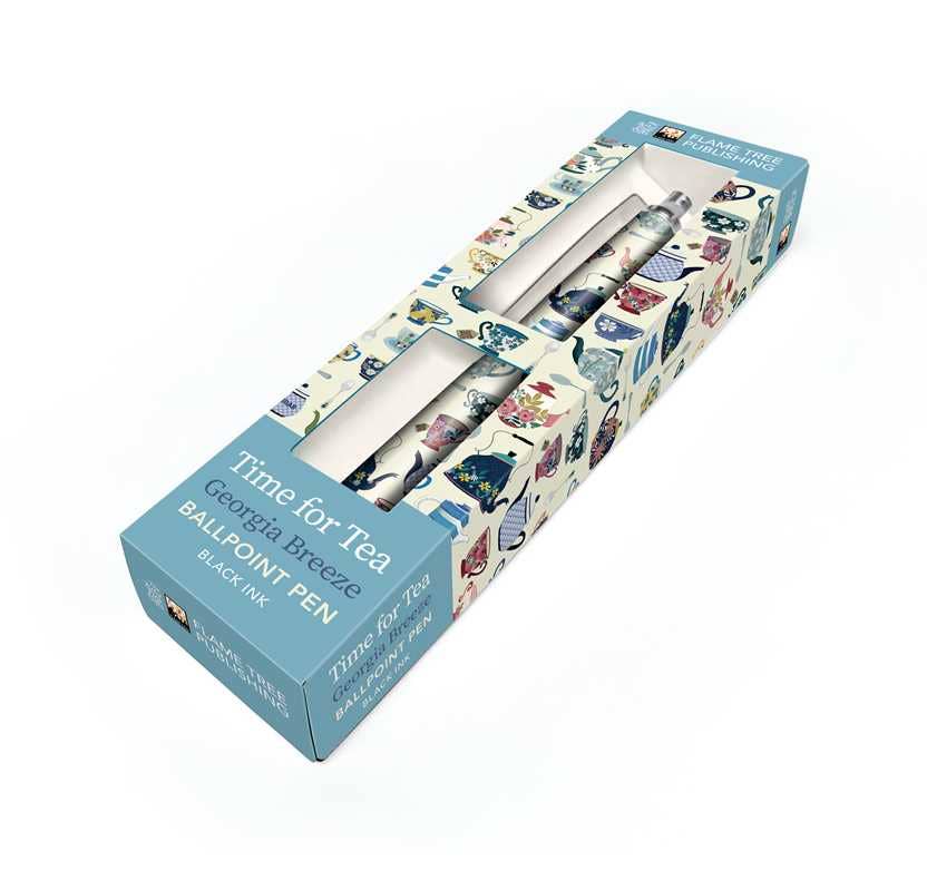 Georgia Breeze: Time for Tea Boxed Decorative Ballpoint Pen by