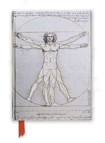 Leonardo Da Vinci: Vitruvian Man Journal