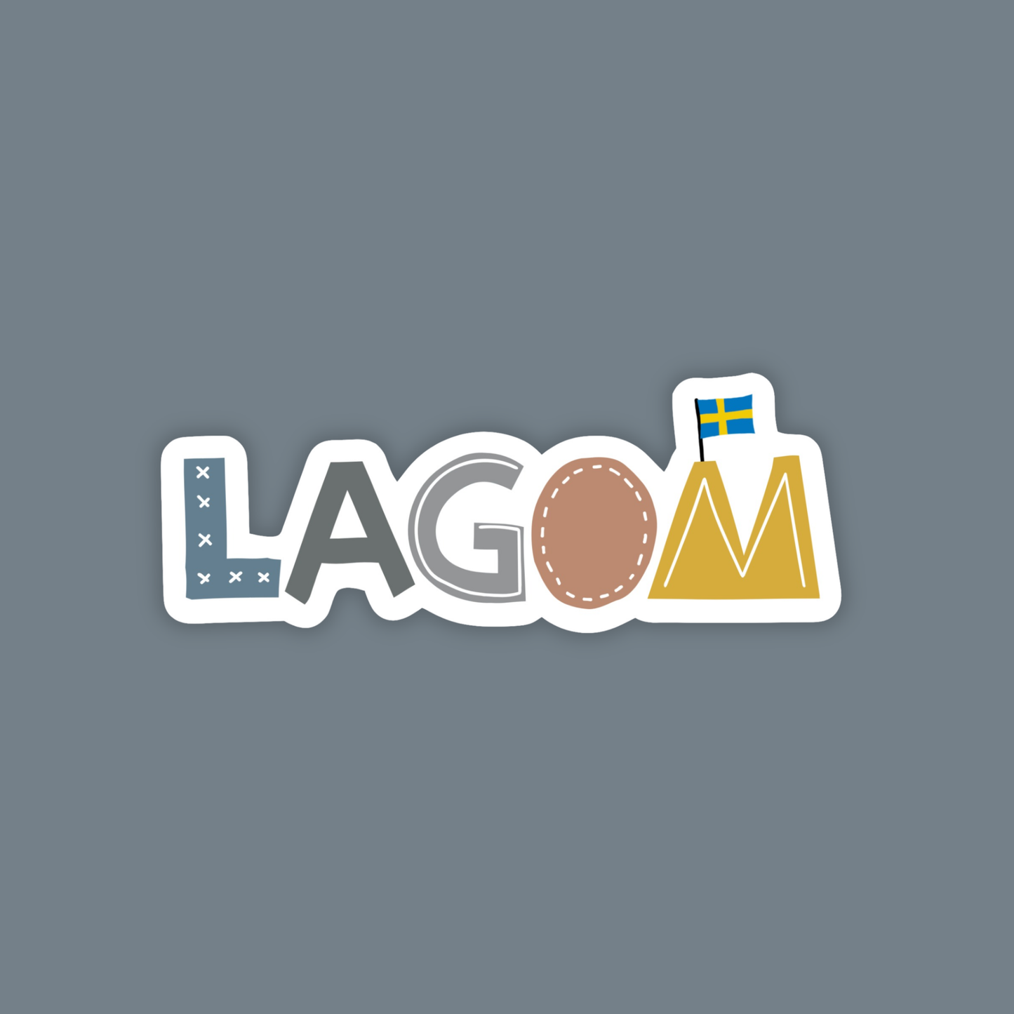 Lagom | Swedish Balance Vinyl Sticker