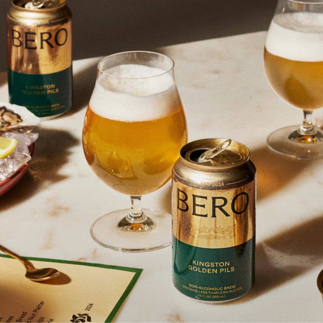 BERO Kingston Golden Pils - Premium Non Alcoholic Beer